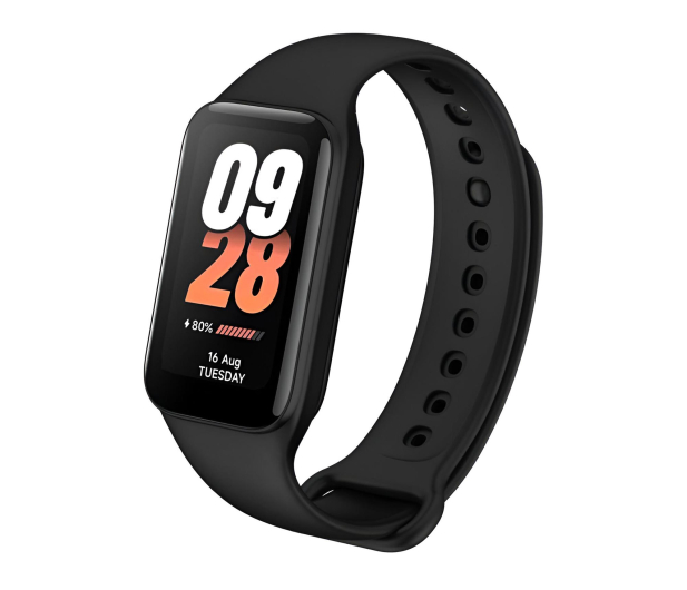 FIXED Silicone Strap do Xiaomi Mi Band 8 Active / 9 Active black FIXSSTB-1416-BK - 1341340 - zdjęcie